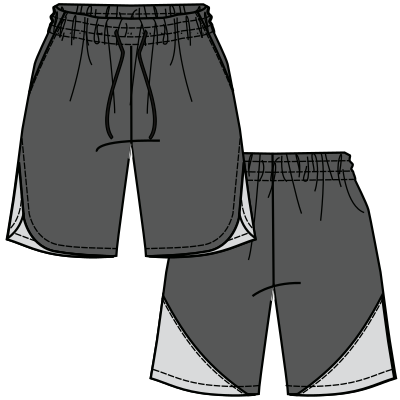 Fashion sewing patterns for MEN Shorts Sport short bermuda 9103